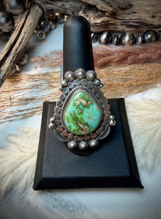 Tom Lewis Sonoran Gold Ring Size 9 1/2