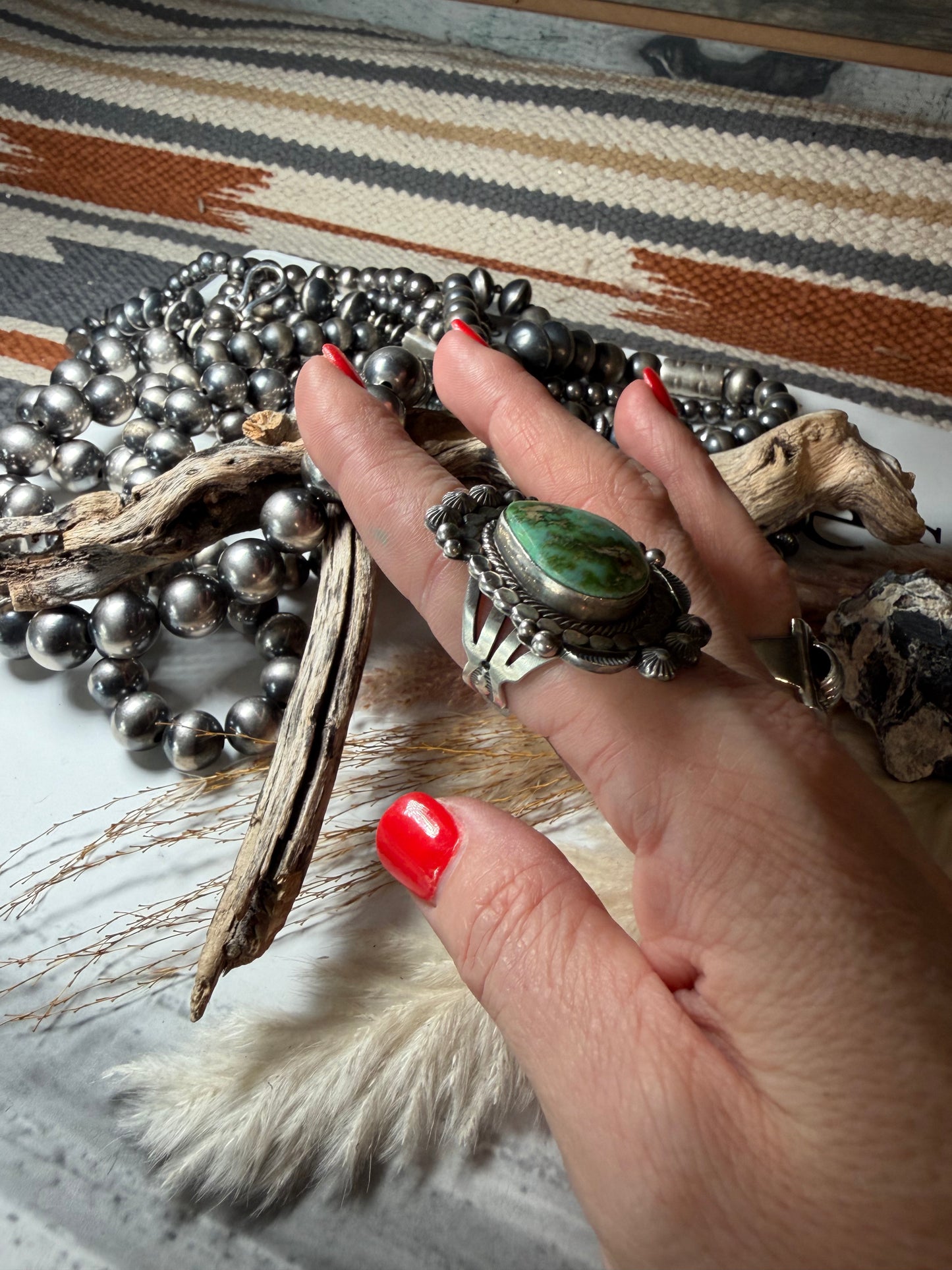 Tom Lewis Sonoran Gold Ring Size 9 1/2