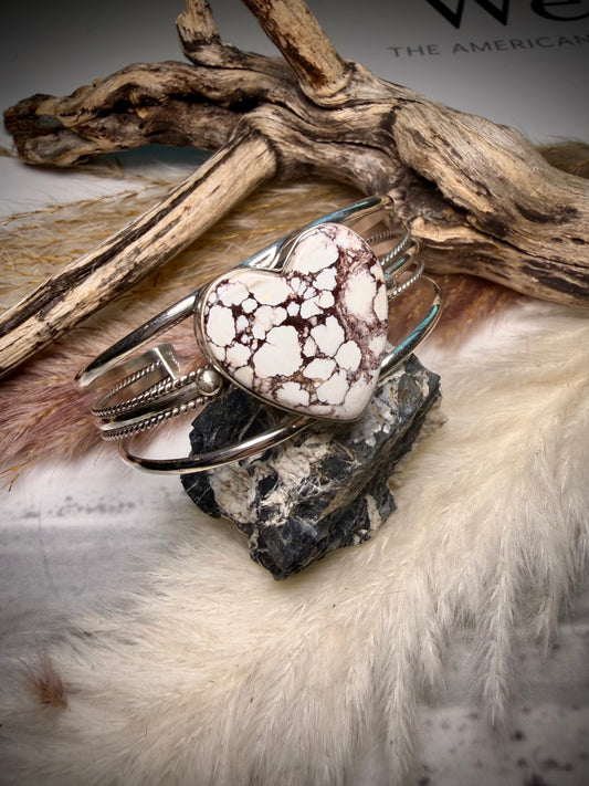 Wild Horse Heart Cuff