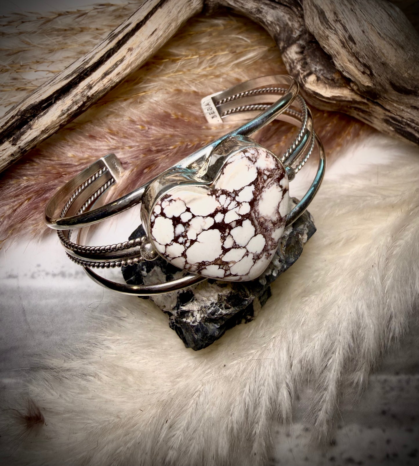 Wild Horse Heart Cuff