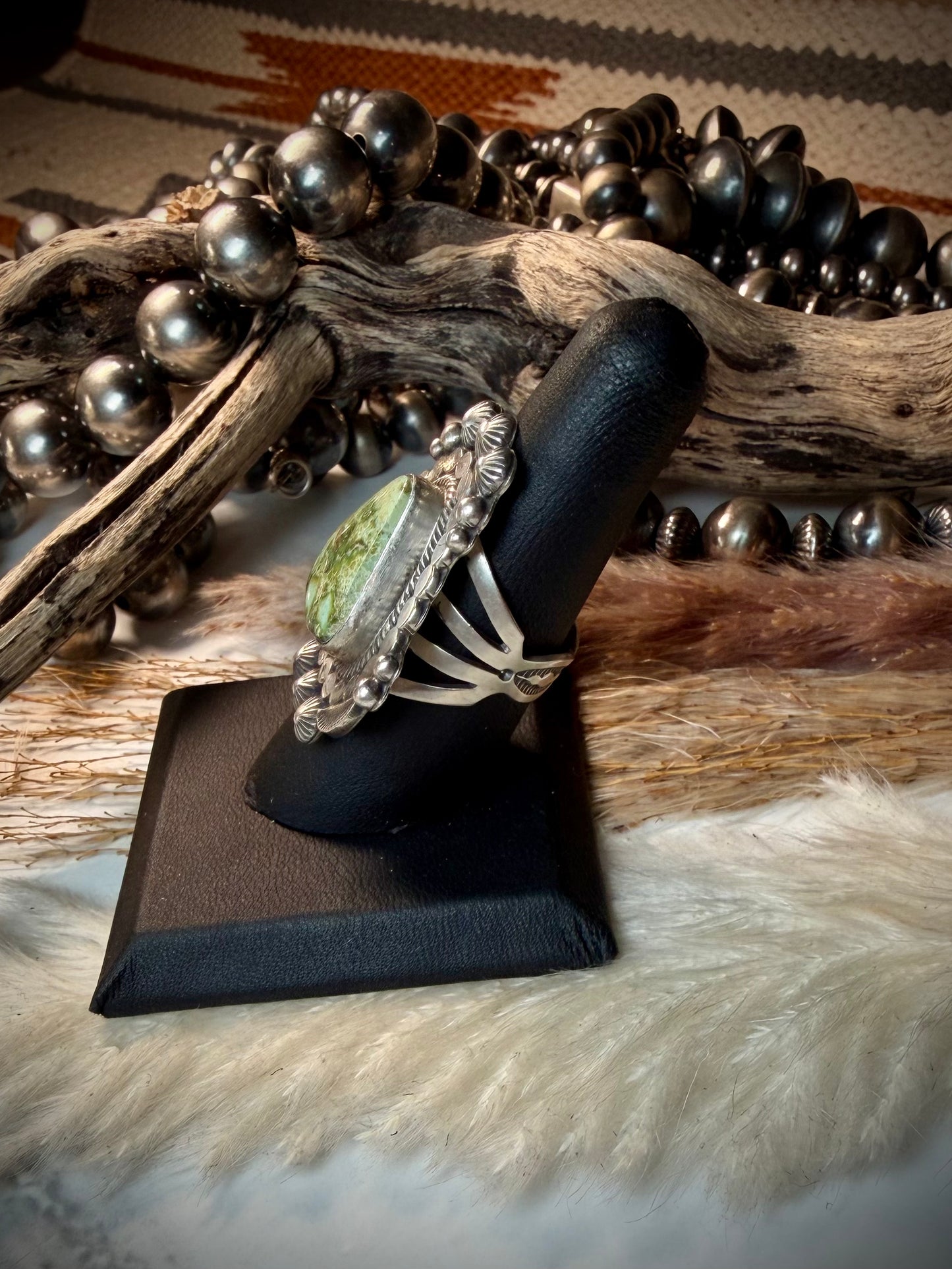 Tom Lewis Sonoran Gold Ring Size 7 1/2