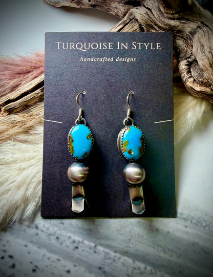 Tia Long Blossom Earrings