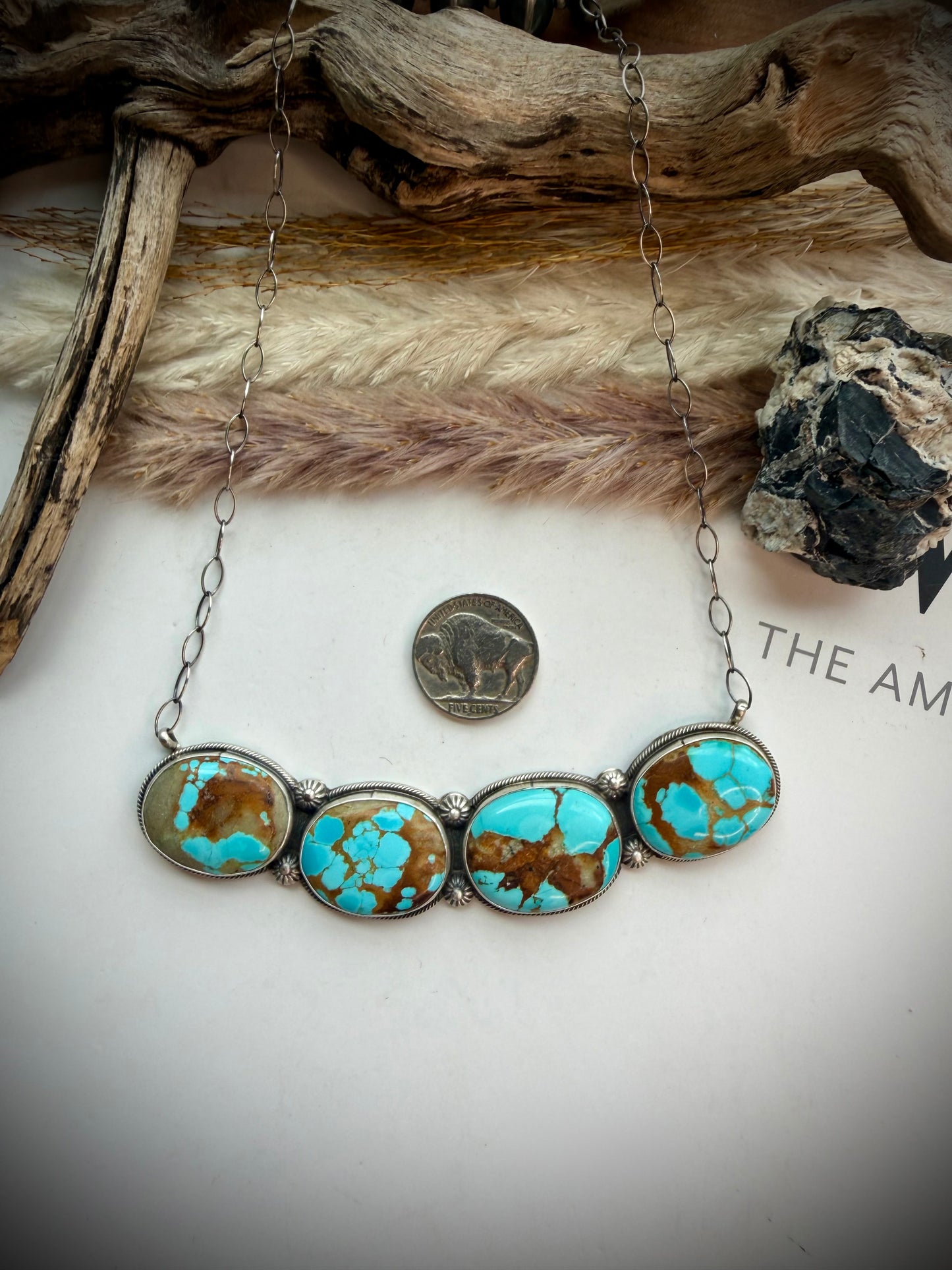 Jasmine Hoskie Four Royston Necklace