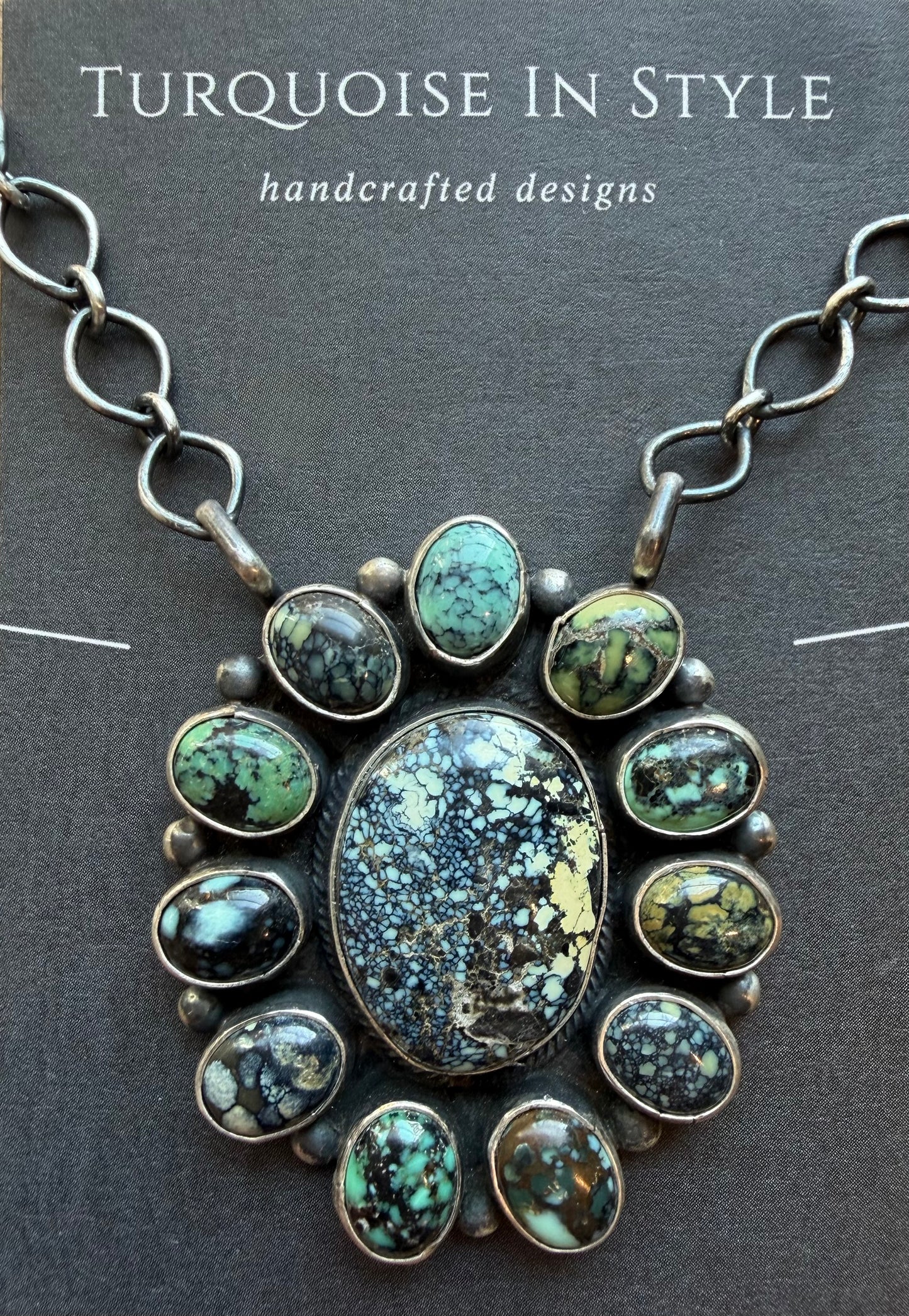 New Lander Cluster Pendant Necklaces