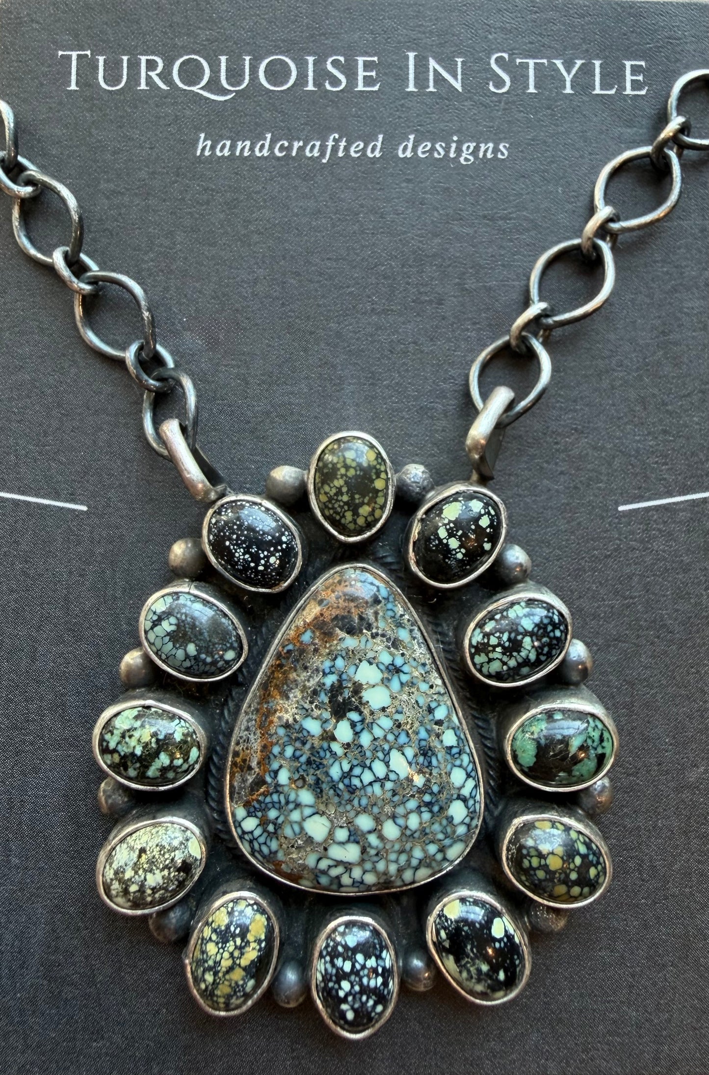 New Lander Cluster Pendant Necklaces