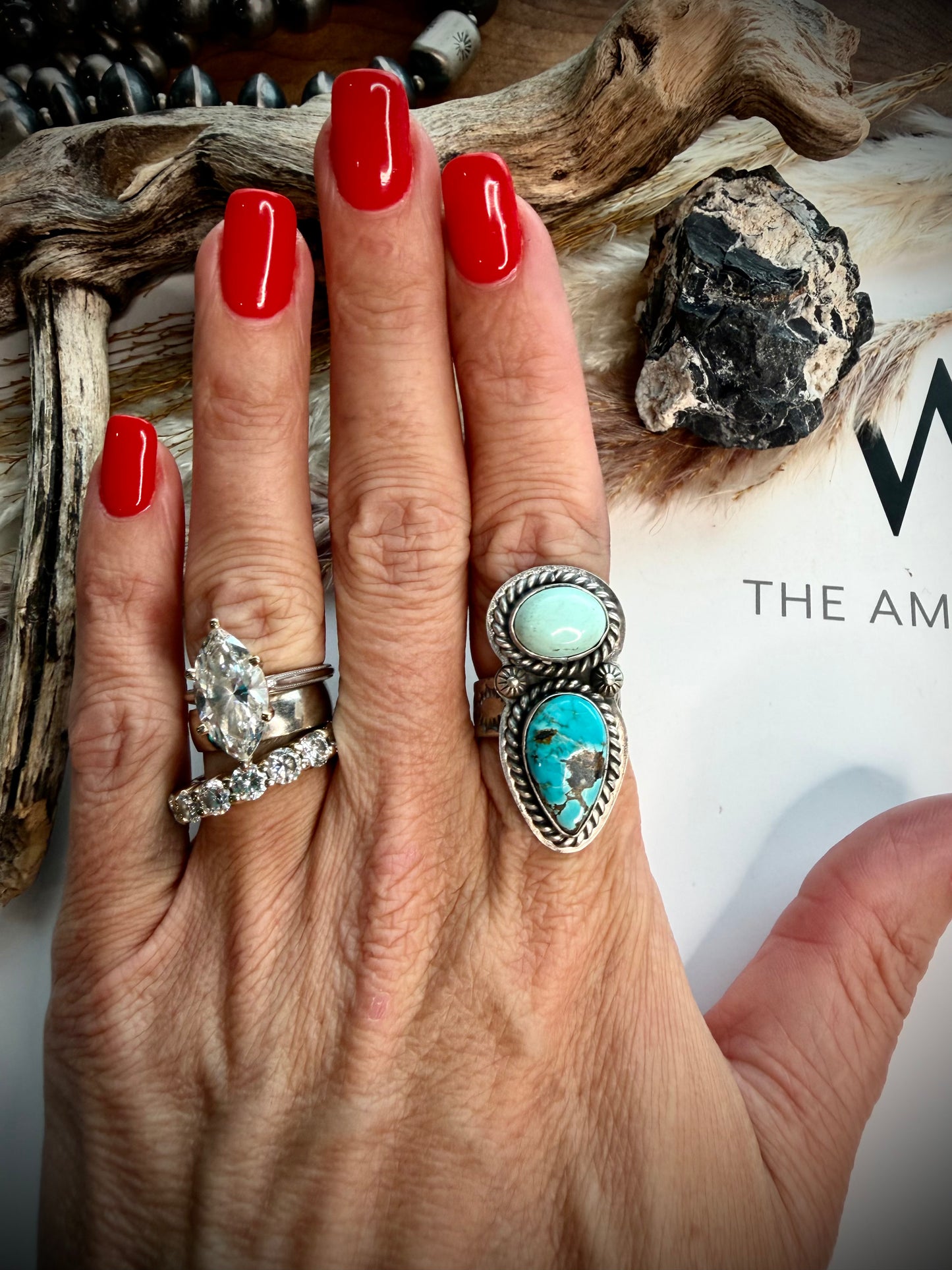 Adjustable Dry Creek and Blackjack Ring