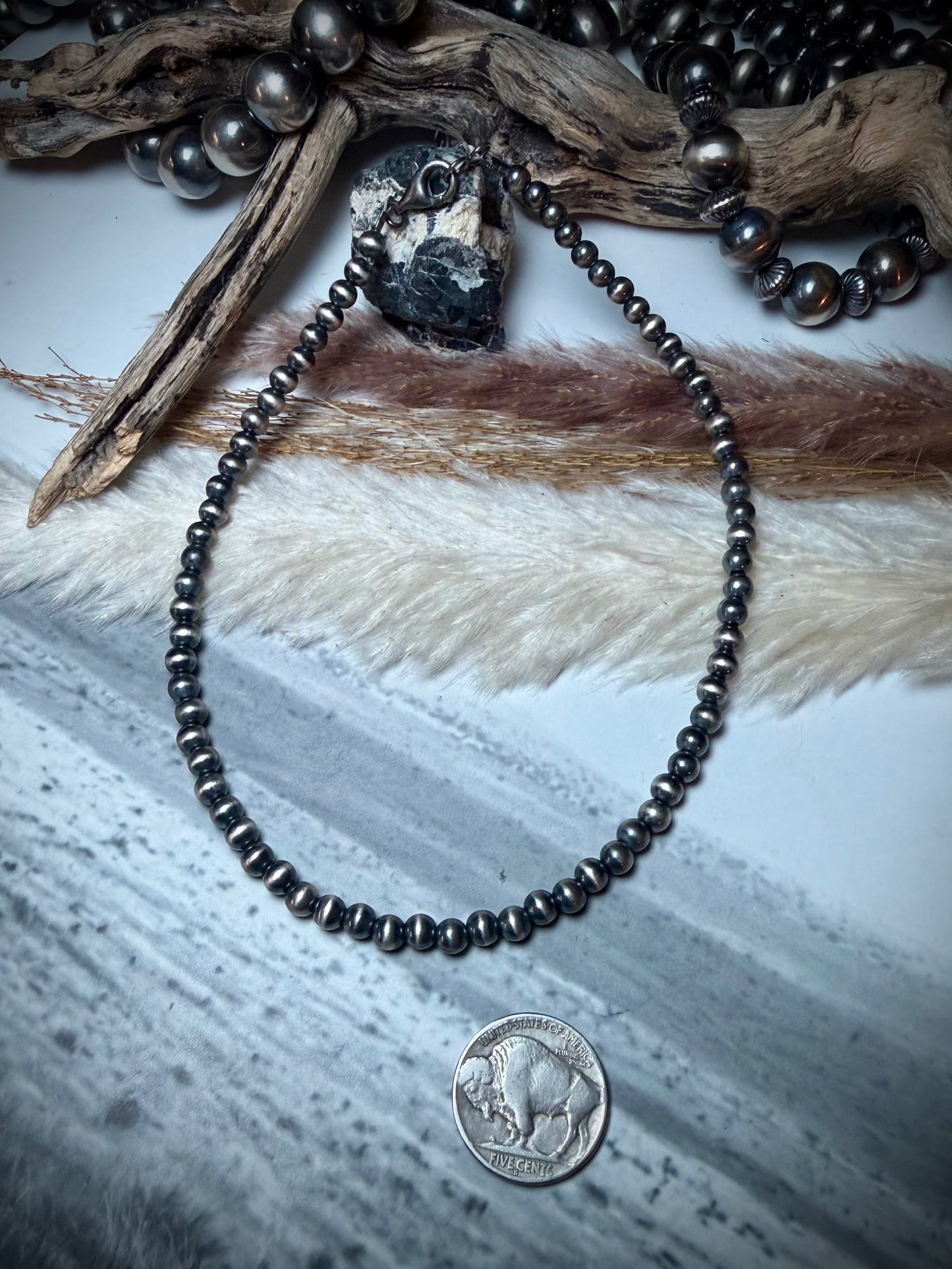 Mego's Daily Pearls- 5 mm 14"