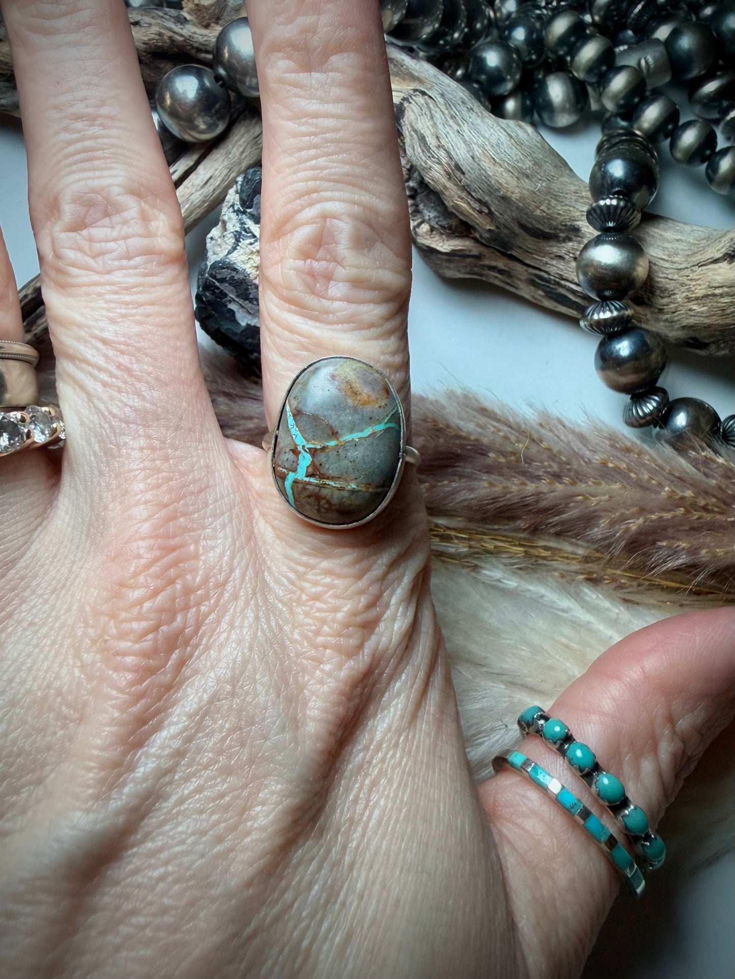 Royston Ribbon Ring Size 8 3/4