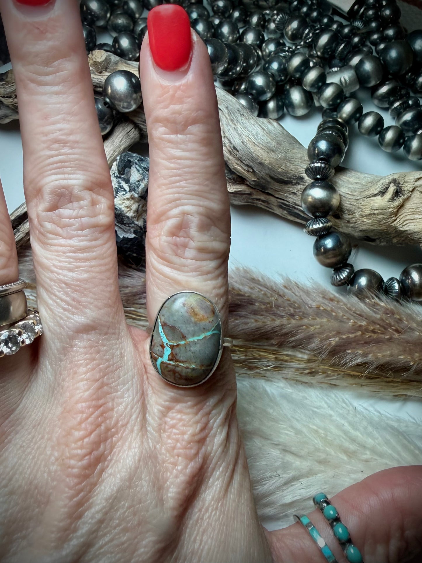 Royston Ribbon Ring Size 8 3/4