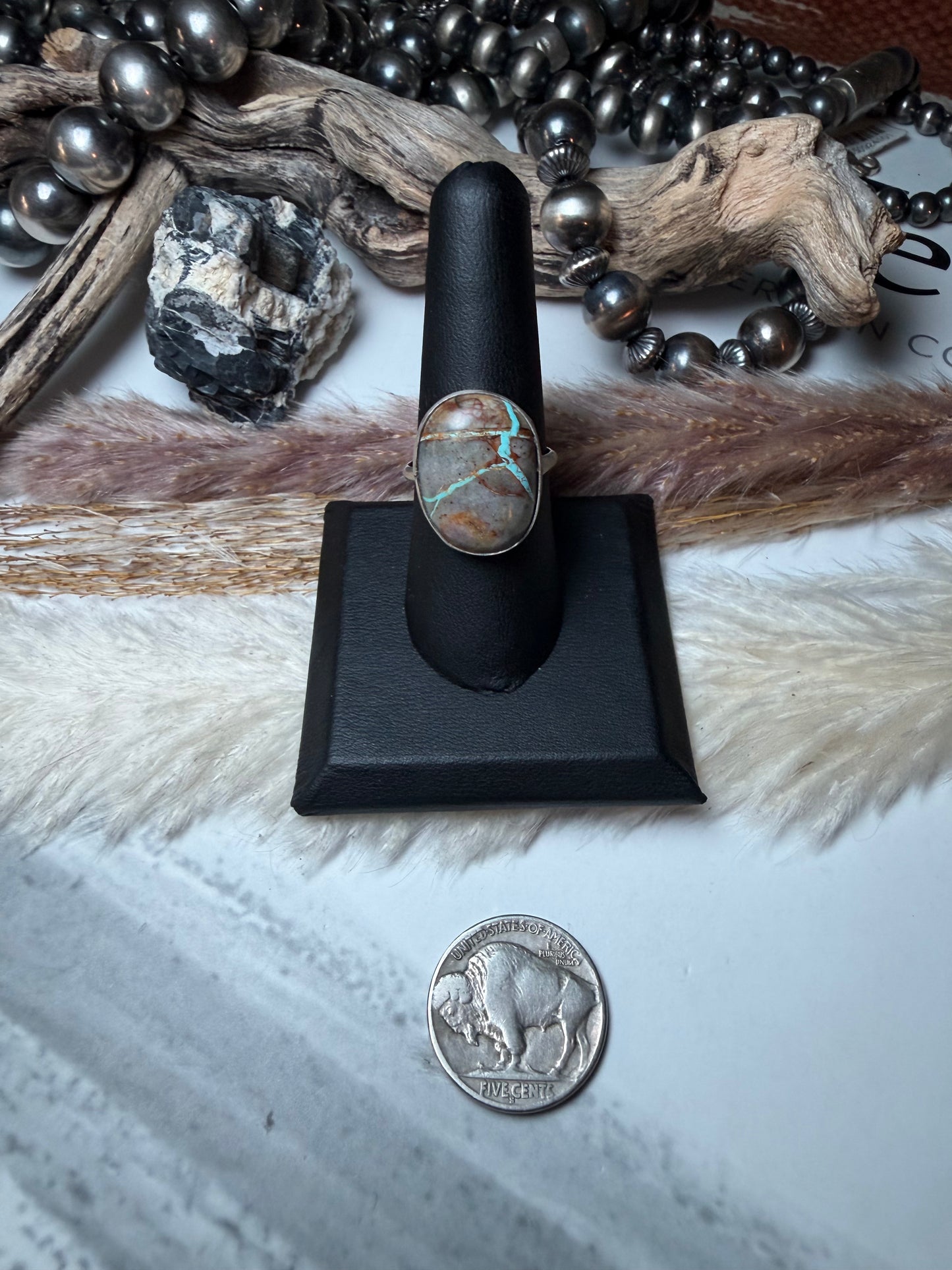 Royston Ribbon Ring Size 8 3/4