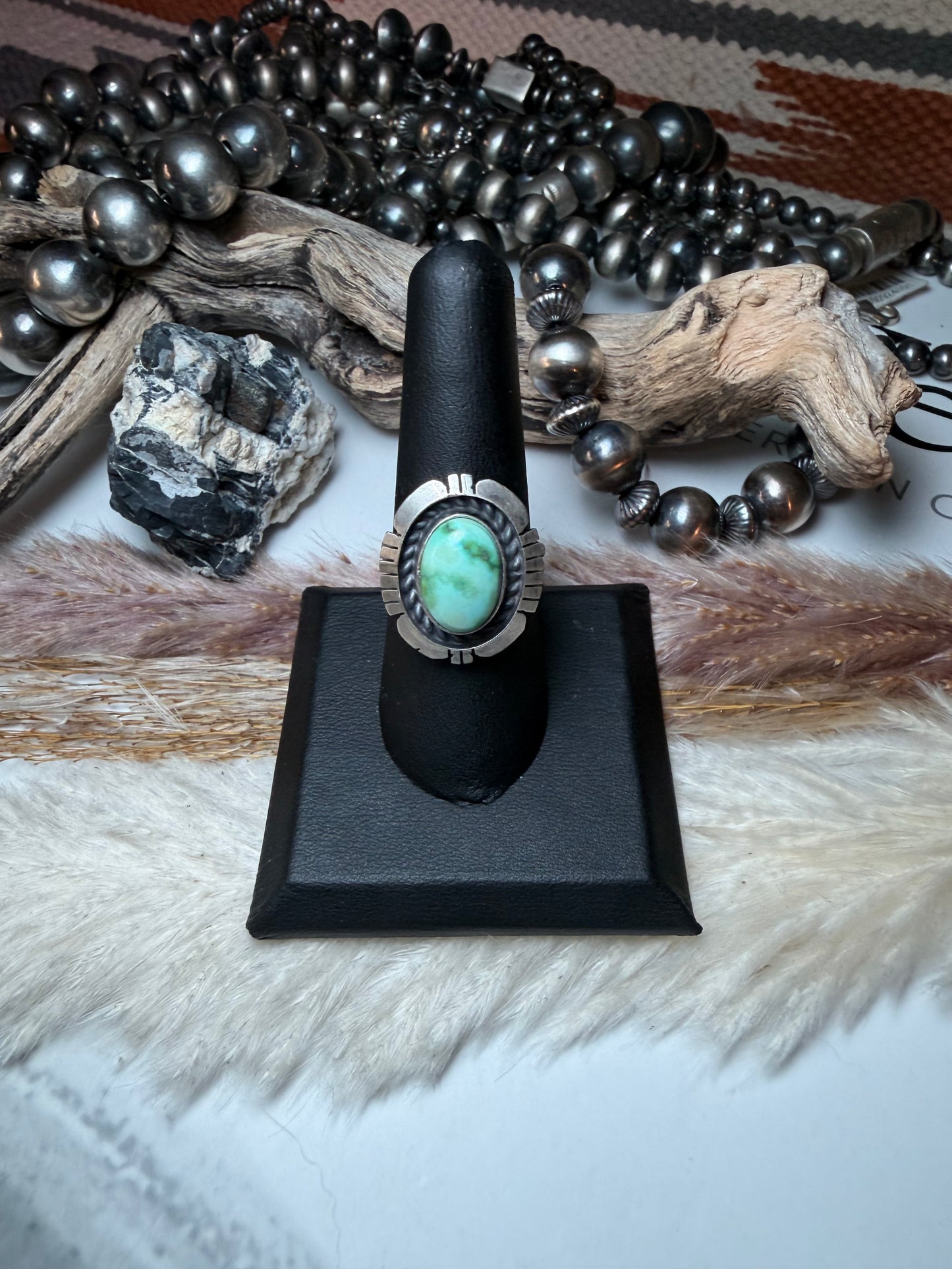 Minty Sonoran Ring Size 8 1/2