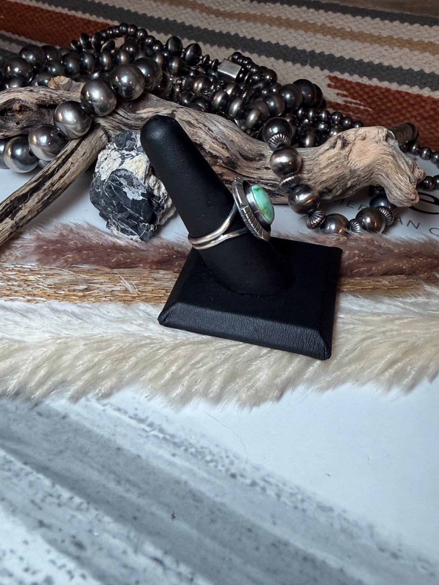 Minty Sonoran Ring Size 8 1/2