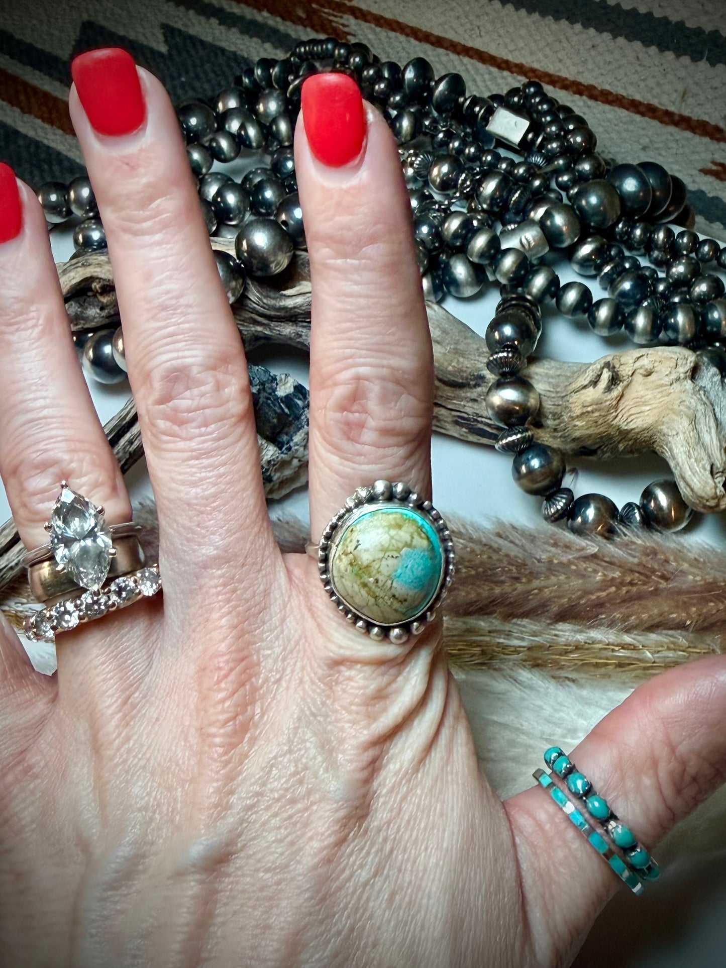 Royston Ribbon Ring Size 9 1/2