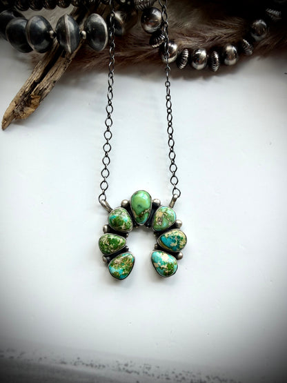 Sonoran Gold Turquoise Naja Necklace