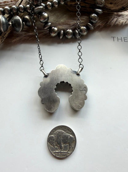 Sonoran Gold Turquoise Naja Necklace
