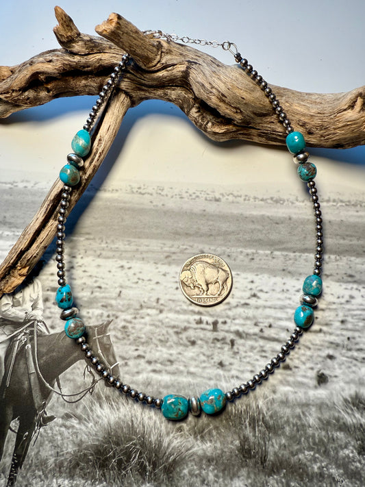 Pure Bliss Choker- Blue turquoise