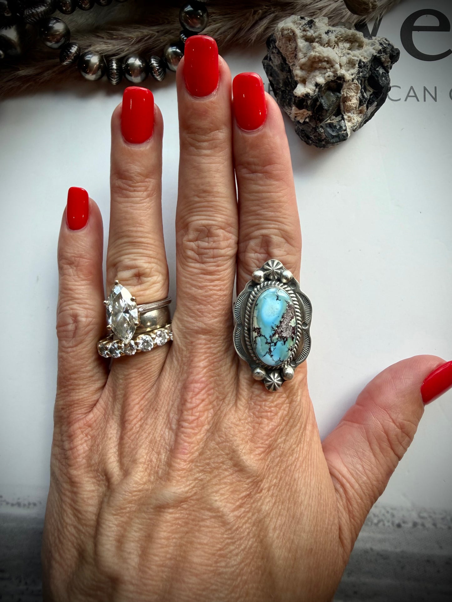 Gabby Juardo Golden Hills Ring- Adjustable