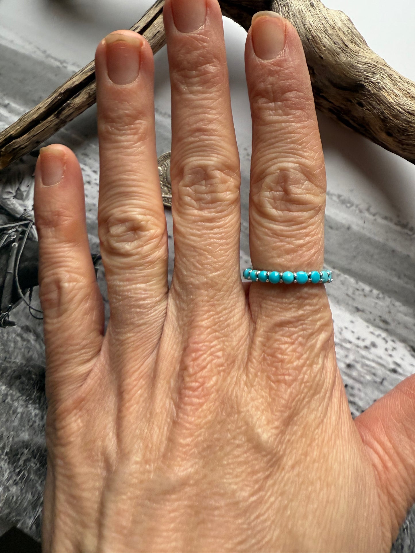 Turquoise Infinity Bands