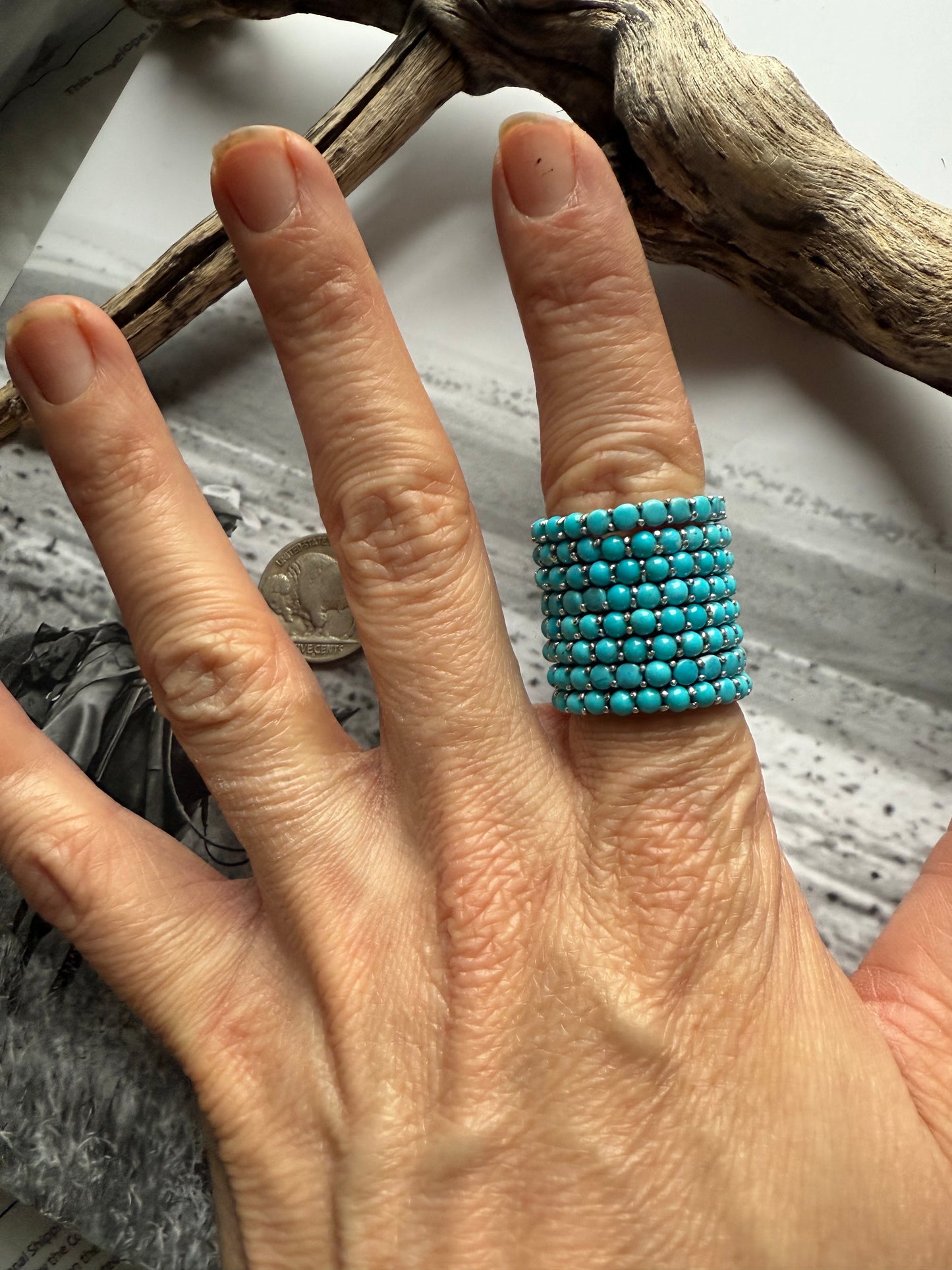 Turquoise Infinity Bands