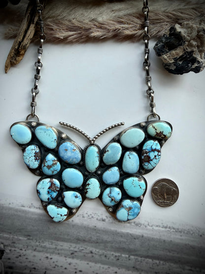 Megan's Big Golden Hills Butterfly Necklace