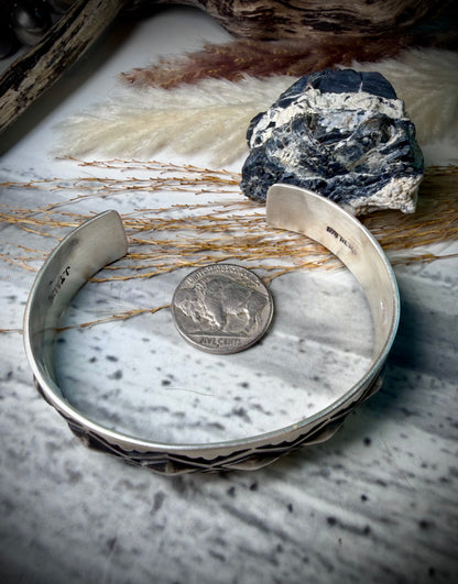 Sterling Silver Cuff by J. Tahe