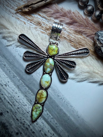 The Palomino Dragonfly Pendant