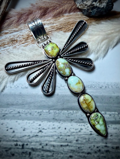 The Palomino Dragonfly Pendant