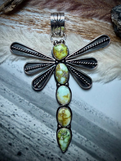 The Palomino Dragonfly Pendant