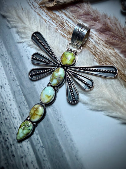 The Palomino Dragonfly Pendant
