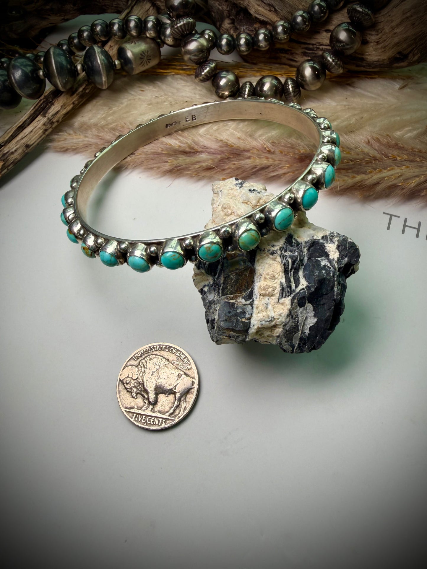 Turquoise Bangle Bracelet