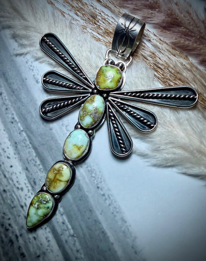 The Palomino Dragonfly Pendant