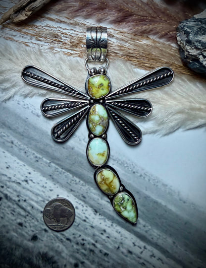 The Palomino Dragonfly Pendant