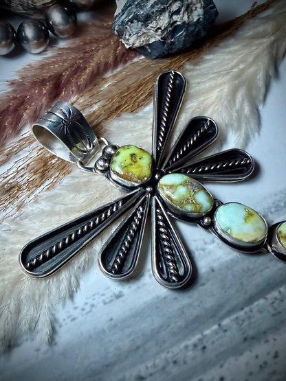 The Palomino Dragonfly Pendant