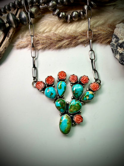 Megan's Vaulted Cactus Necklace