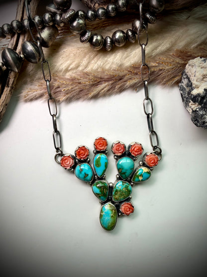 Megan's Vaulted Cactus Necklace