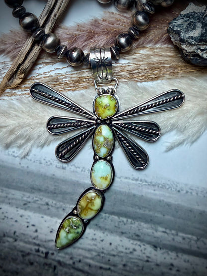 The Palomino Dragonfly Pendant