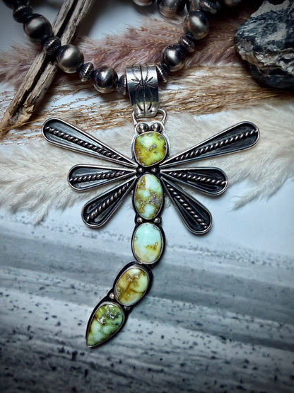 The Palomino Dragonfly Pendant