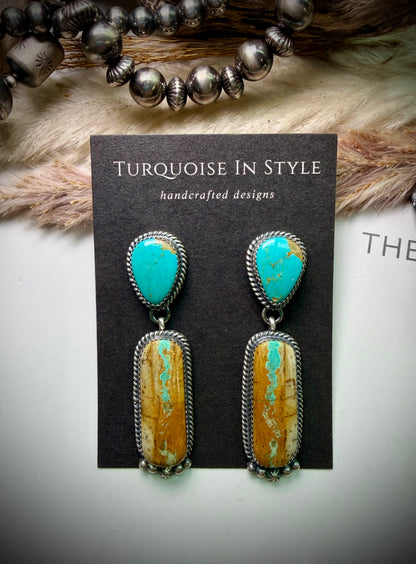 Royston Ribbon Dangle Earrings