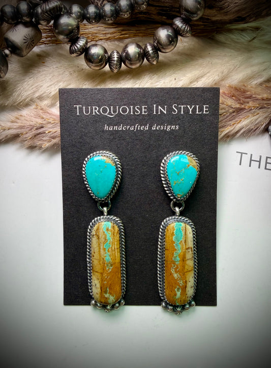 Royston Ribbon Dangle Earrings