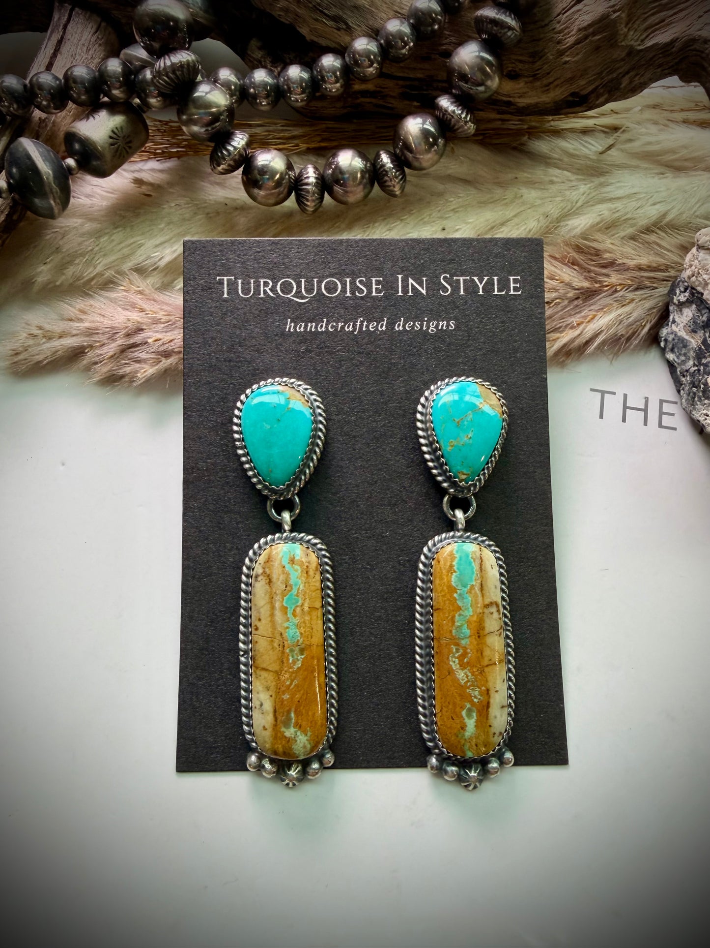 Royston Ribbon Dangle Earrings