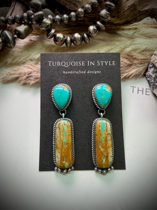 Royston Ribbon Dangle Earrings
