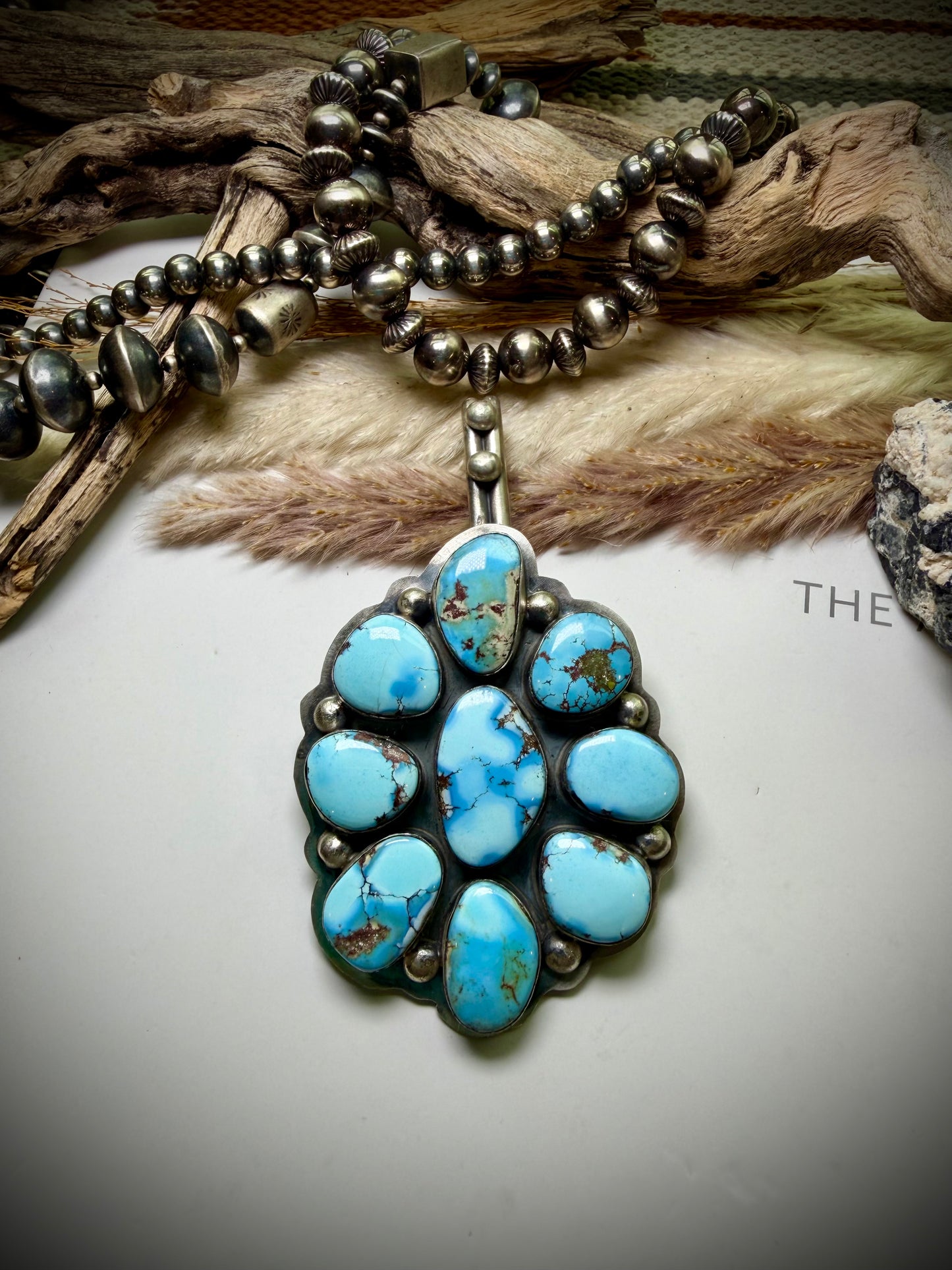 Golden Hills Cluster Pendant