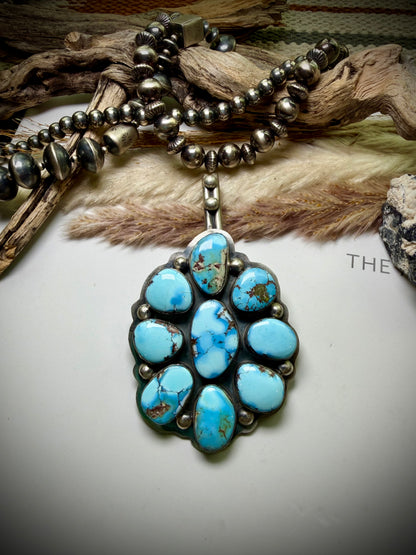 Golden Hills Cluster Pendant