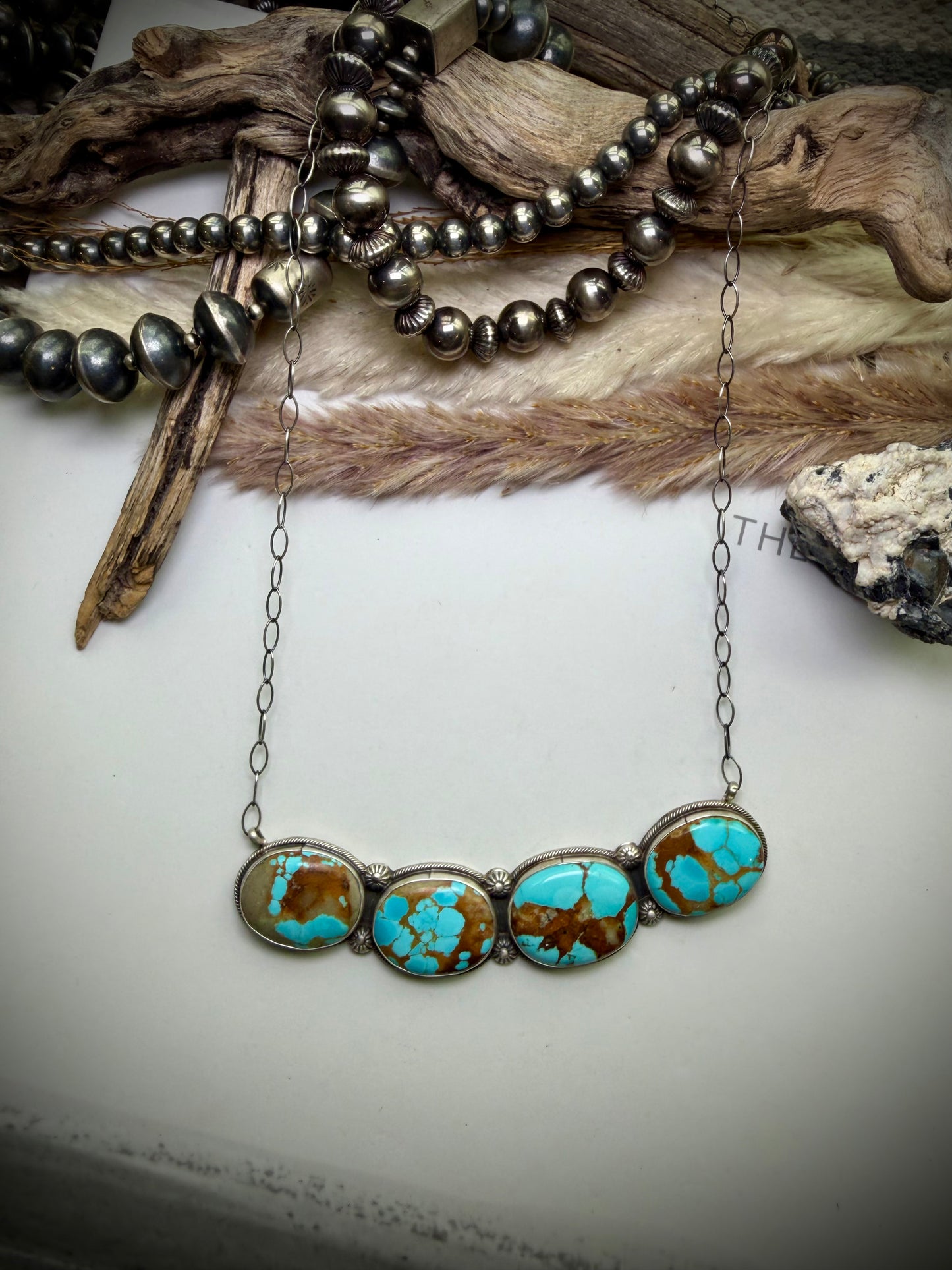 Jasmine Hoskie Four Royston Necklace