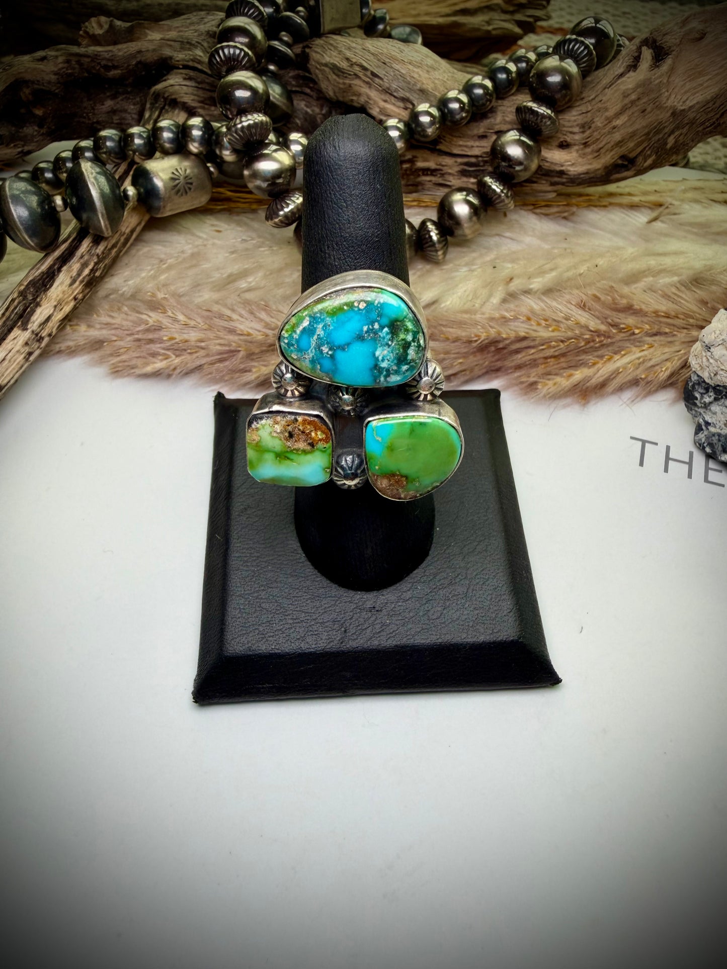 Adjustable Sonoran Gold Ring