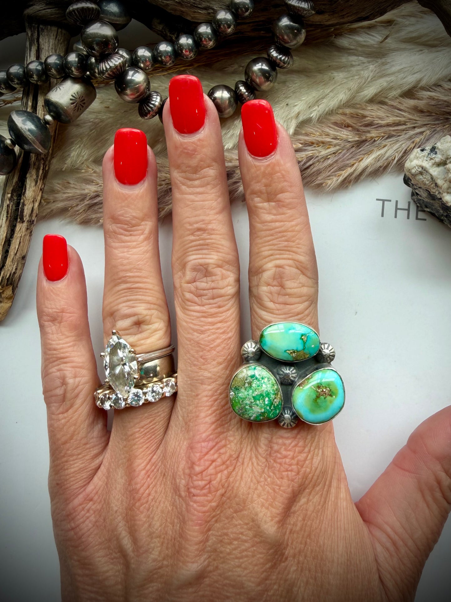 Adjustable Sonoran Gold Ring