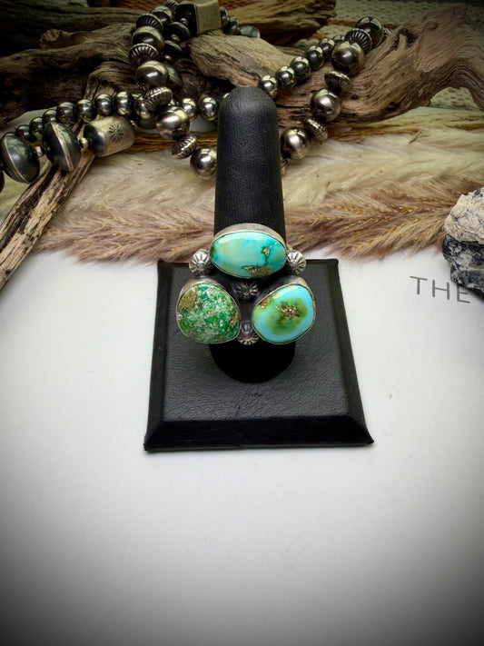 Adjustable Sonoran Gold Ring