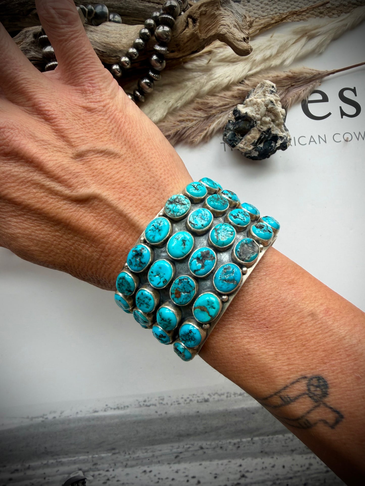 Megan's Nugget Kingman Cluster Cuff