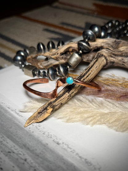 Yolanda Skeets Copper Twist Bracelet