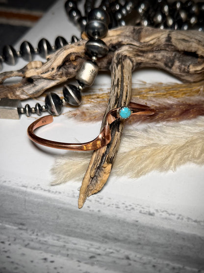 Yolanda Skeets Copper Twist Bracelet